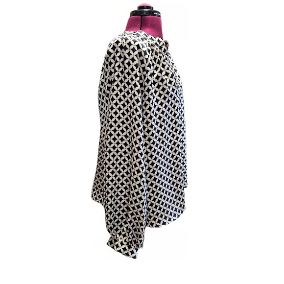 H&M Balloon Sleeve Raglan Womens Loose Baggy Blouse - Picture 5 of 15